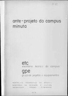 Ante-Projeto do Campus - Minuta