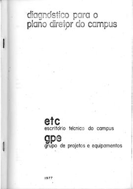 Diagnóstico para o Plano Diretor do Campus Universitário